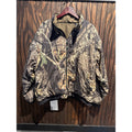 Vintage Walls Reversible Camo Bomber Jacket Realtree Olive Drab Mens XL 27x27