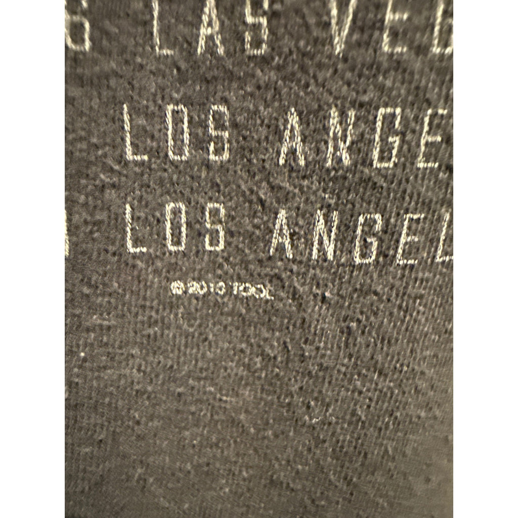 Vintage Tool 10000 Days Band T-Shirt Faded Black Graphic Tee Mens Large 21x27
