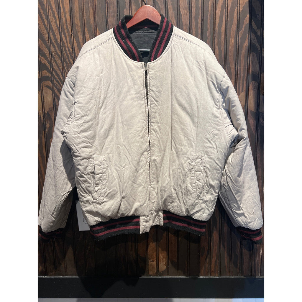 Vintage Mirage Washington Redskins Reversible Jacket Large NFL Throwbacks 82 87