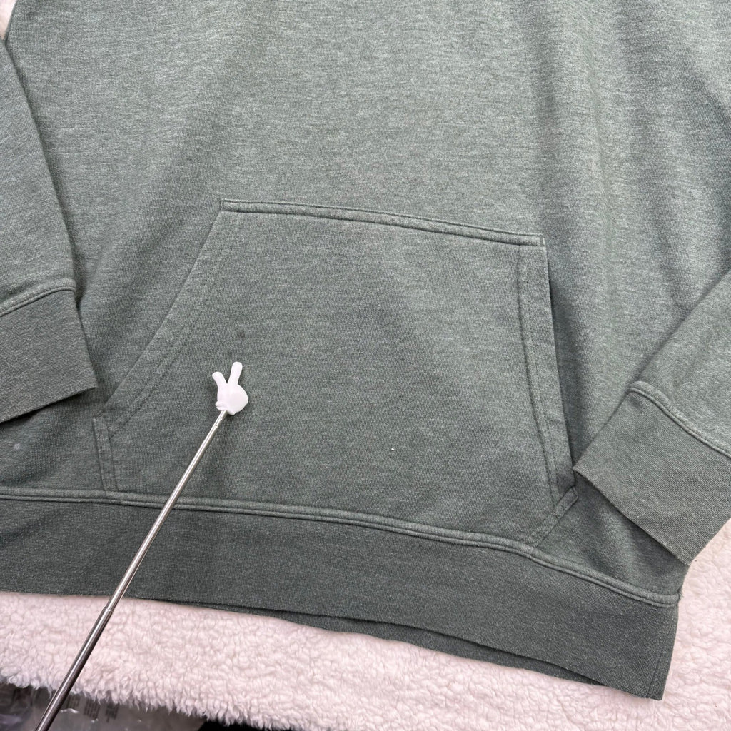 The North Face Green Logo Hoodie Men's Large Pullover Casual Comfort