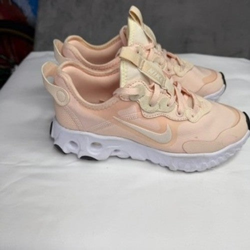Nike React Element 55 Women's Pink White Casual Athletic Shoes CN8203 800 Size 5