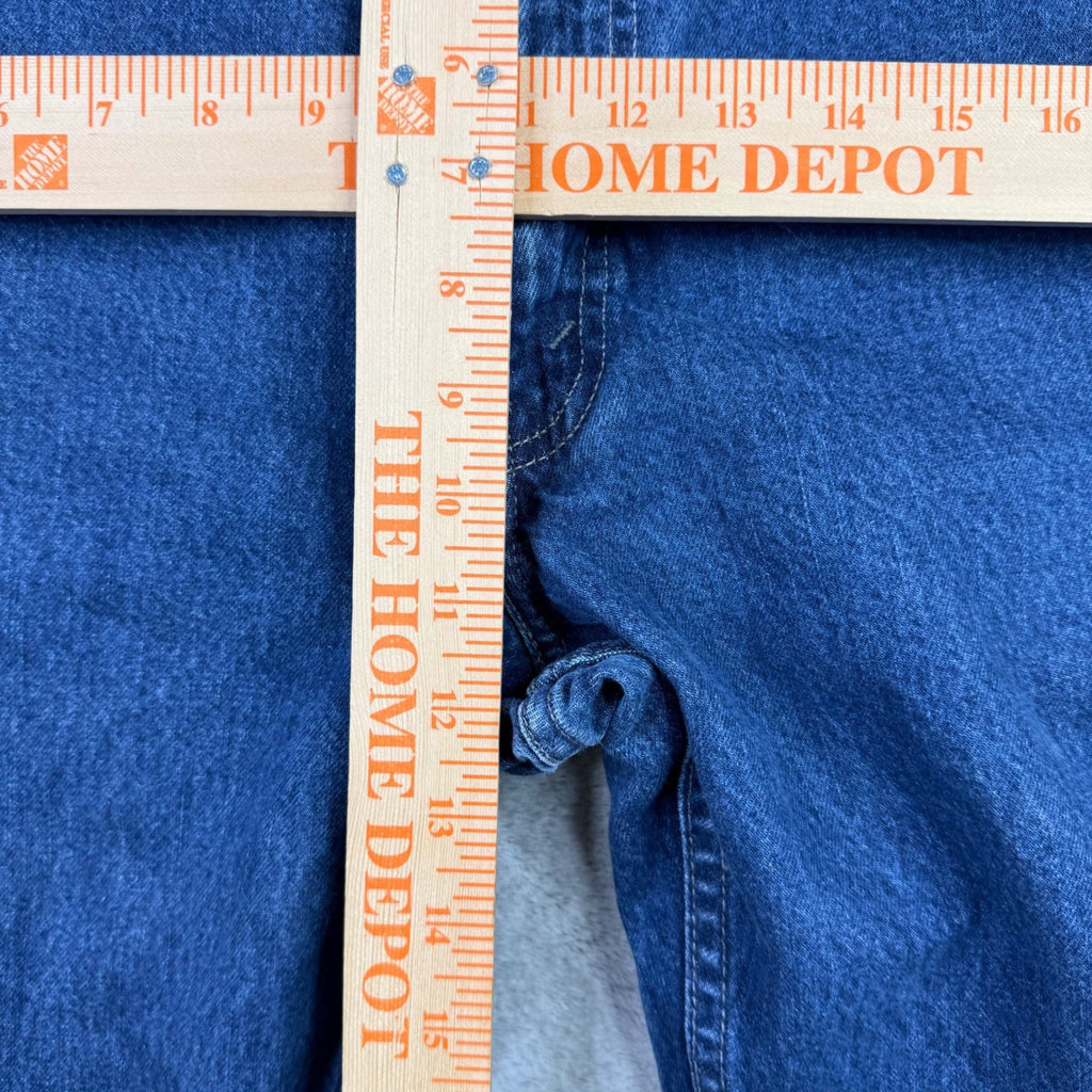 Silver Tab by Levi's Mens Jeans Blue Denim Straight Leg Size 36x32
