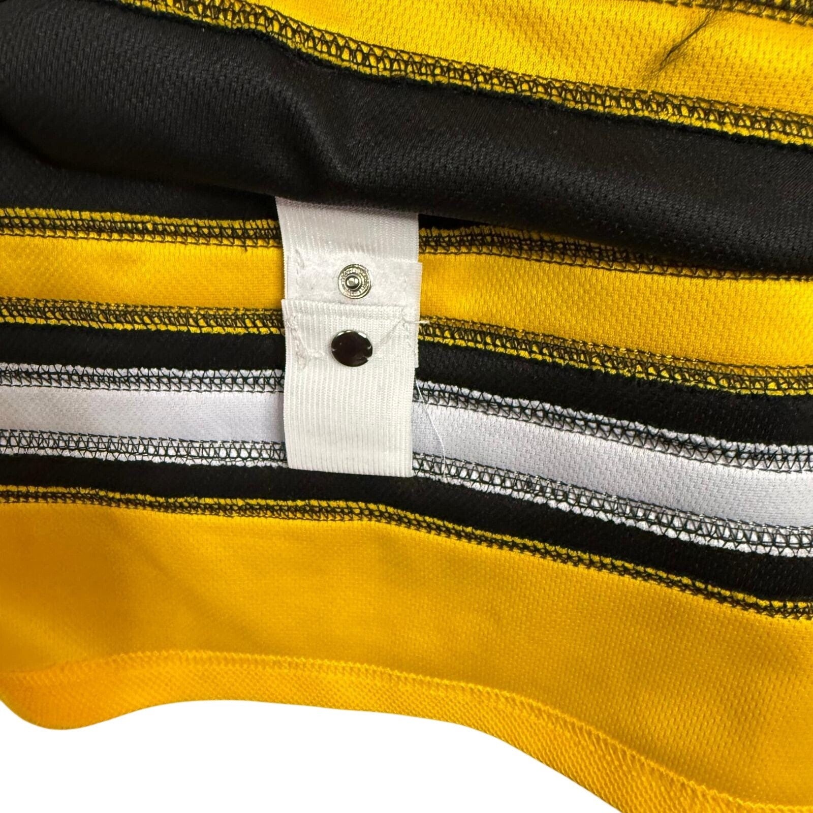 Boston Hockey Jersey Black Yellow Number 18 Happy Gilmore Men's XXL
