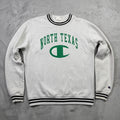 Champion Reverse Weave North Texas Mean Green Crewneck Sweatshirt Men's Medium