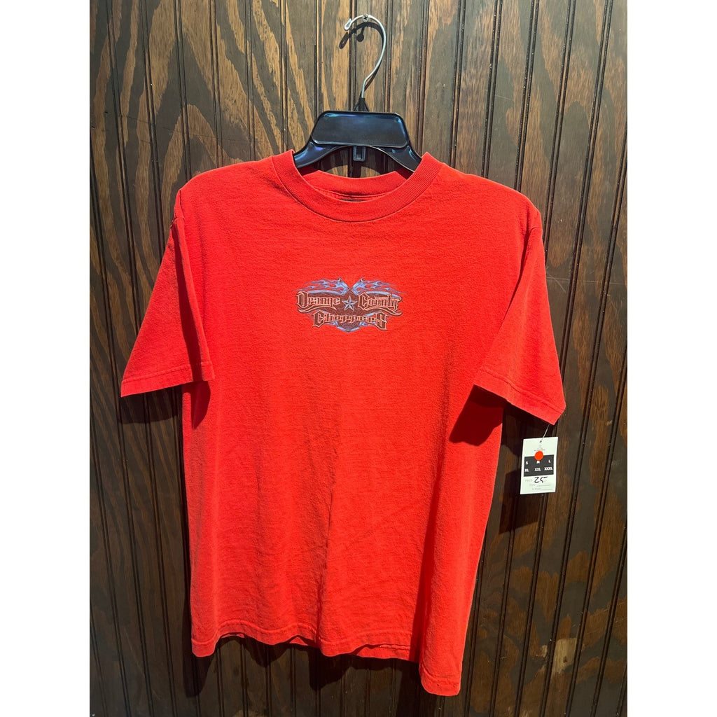 Orange County Choppers OCC Red Graphic T-Shirt Mens Medium Biker Motorcycle Tee