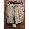 Carhartt Mens Relaxed Fit Double knee Canvas Cutoff Shorts Olive Green 34