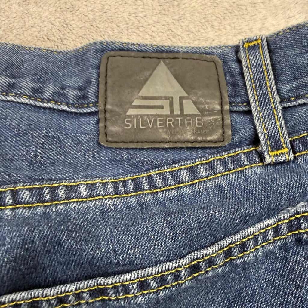 Y2k Levis SilverTab Baggy Blue Jeans Skater Street Y2K 2001 Men's 32x34