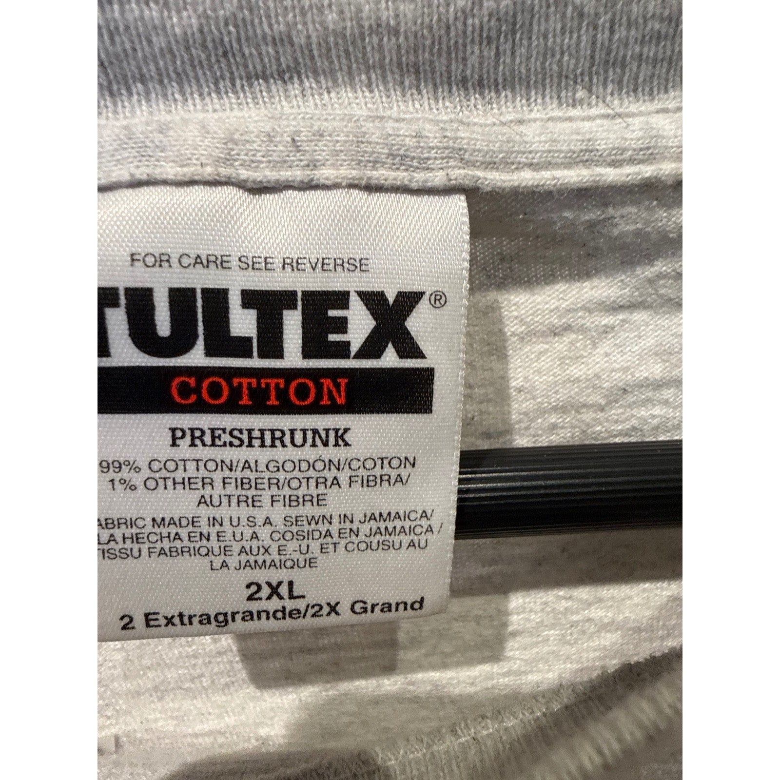 Vintage 1995 Mike Tyson vs McNeeley Tultex T-Shirt Grey Boxing XL 25x31 90s Tee