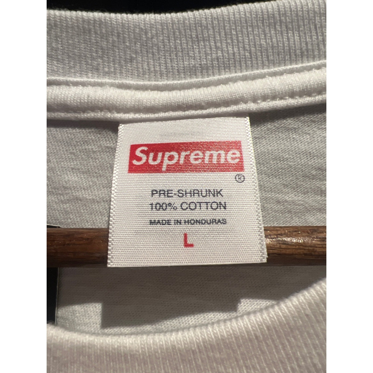 Supreme Jesus T-Shirt White Graphic Sacred Heart Crew Neck Mens XL