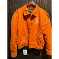 Polo Ralph Lauren RLYC Yacht Club Jacket Orange Canvas Full Zip Mens XL 24x26