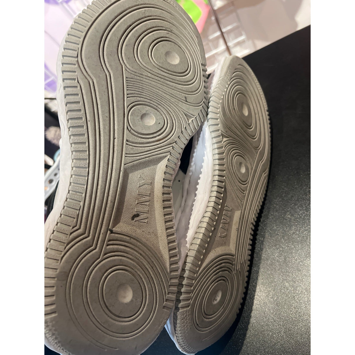 Maison Mihara Yasuhiro Peterson Low Black White Distorted Sole Sneakers