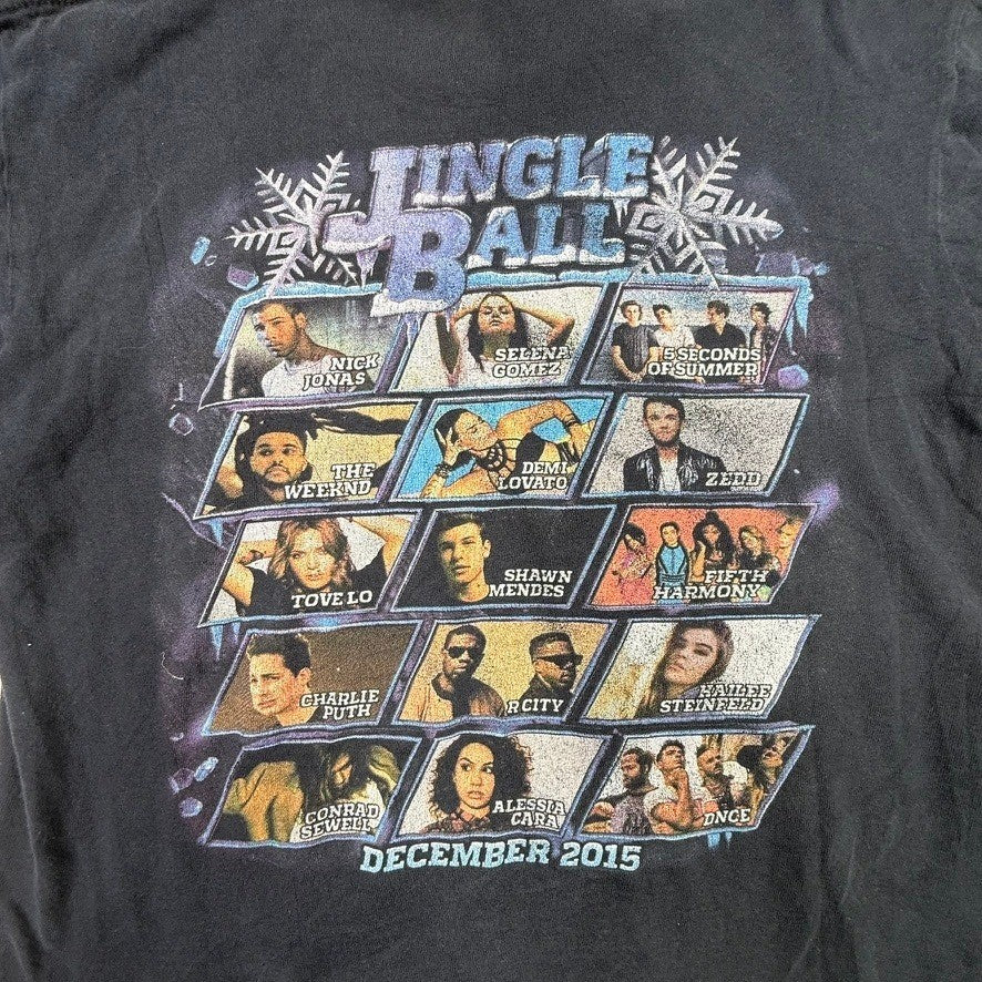 Justin Bieber Jingle Ball 2015 Atlanta Concert T Shirt Size S