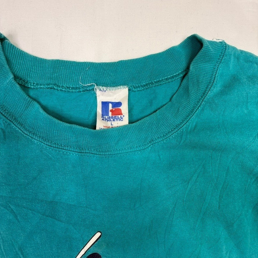 Russell Athletic Little League Eastern Regional Baseball T Shirt Men's Teal