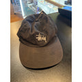 Stussy Stock Low Pro Cap Black Embroidered Logo Strapback Dad Hat