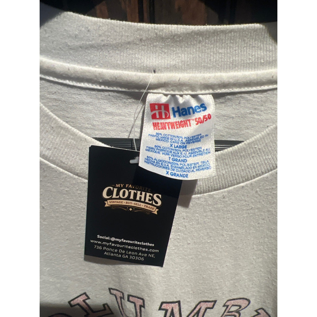 Vintage Hanes Columbia STS-65 IML NASA Space Shuttle Mission T-Shirt White XL