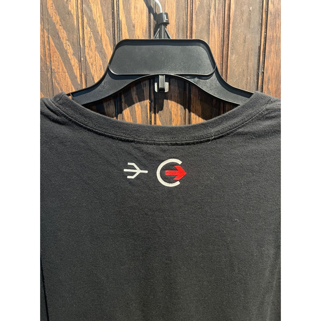 Polo Sport Ralph Lauren Vintage RL 67 Graphic T-Shirt Mens Black XL 31x28