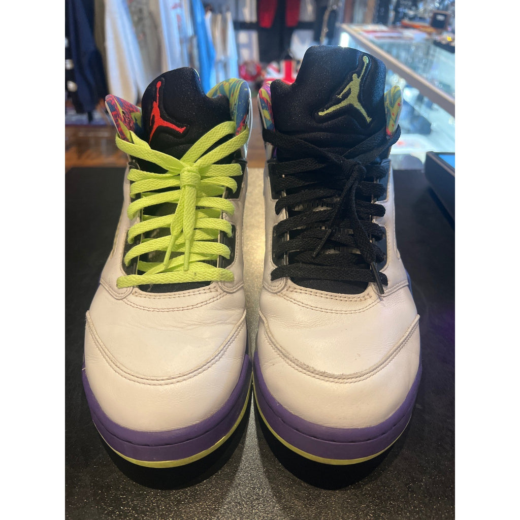 Jordan 5 Retro Alternate BelAir White Court Purple DB3335100 Mens 11 Spare Laces