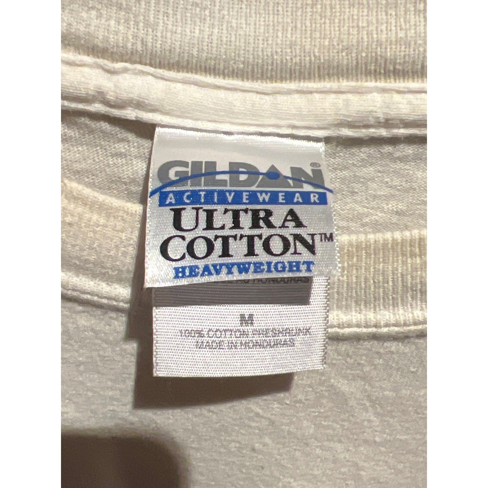 Vintage 2003 American Idol Season 2 Live Tour T-Shirt Cream Mens L Ruben Clay