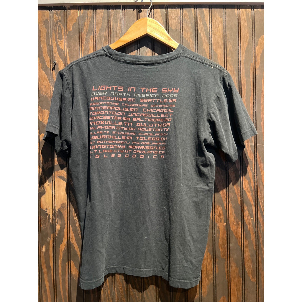 Nine Inch Nails Vintage Graphic Band Tee Faded Black Industrial Rock Shirt L