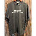 System of a Down Escucha A System of a Down Black Graphic Band Tee Shirt