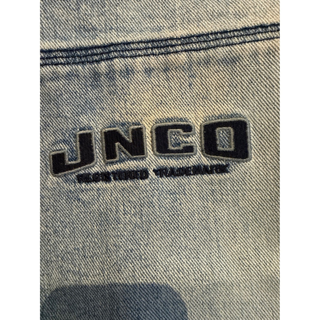 Vintage JNCO Jeans Mens 38x32 Light Wash Baggy Double Knee Carpenter Pants USA