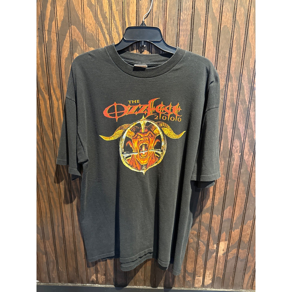 Vintage 2000 Ozzfest Tour Shirt Pantera Ozzy Godsmack Black XL All Sport T-Shirt