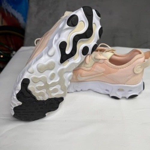 Nike React Element 55 Women's Pink White Casual Athletic Shoes CN8203 800 Size 5