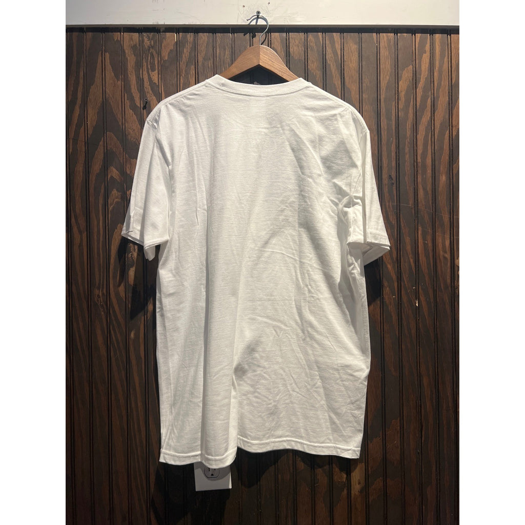 Supreme Jesus T-Shirt White Graphic Sacred Heart Crew Neck Mens XL