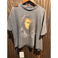 Vintage Neil Diamond Distressed Graphic T-Shirt Faded Black 90s Rock Tee L XL