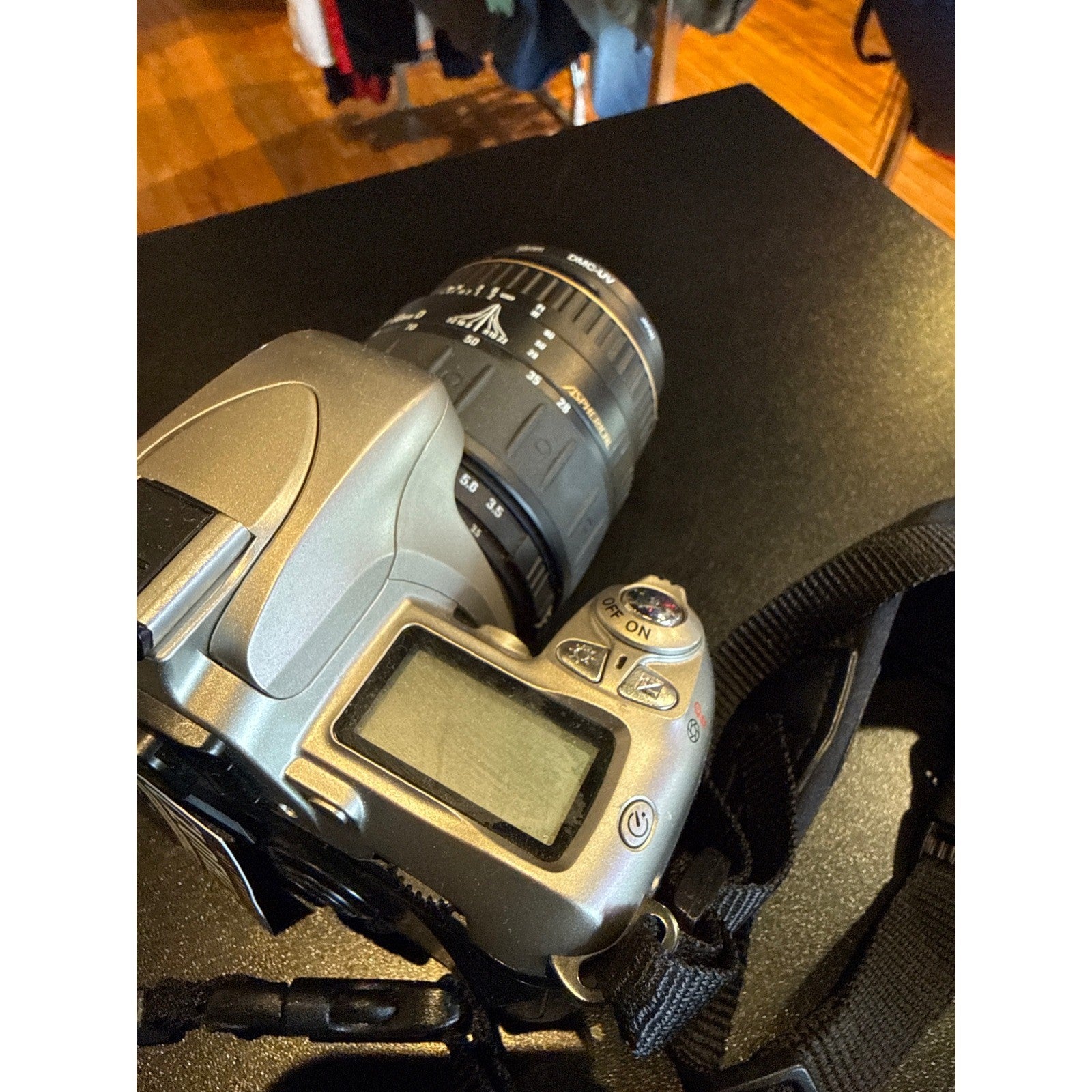 Nikon N75 35mm SLR Film Camera Silver with AF Nikkor 28-80mm Lens Kit
