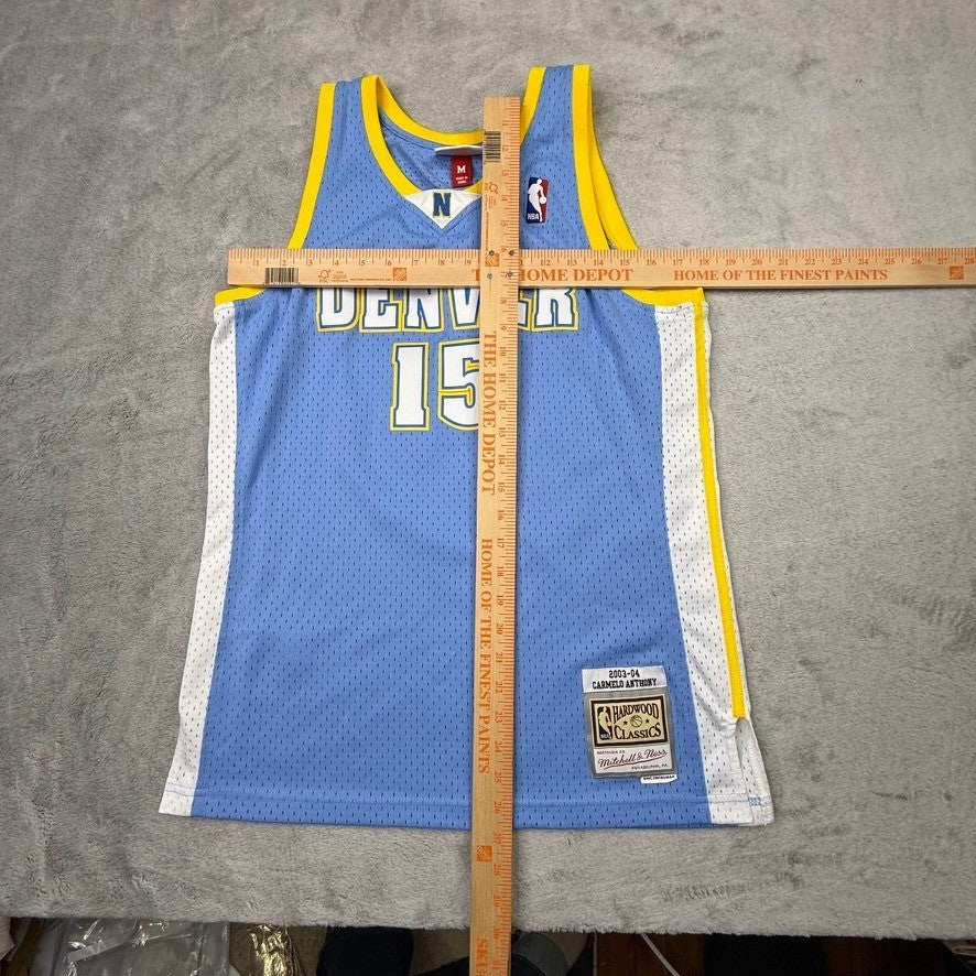 Mitchell Ness Carmelo Anthony Denver Nuggets Hardwood Classics Jersey Size M