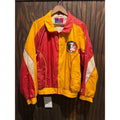 Vintage Pro Player Florida State Seminoles FSU Windbreaker Jacket L Garnet Gold
