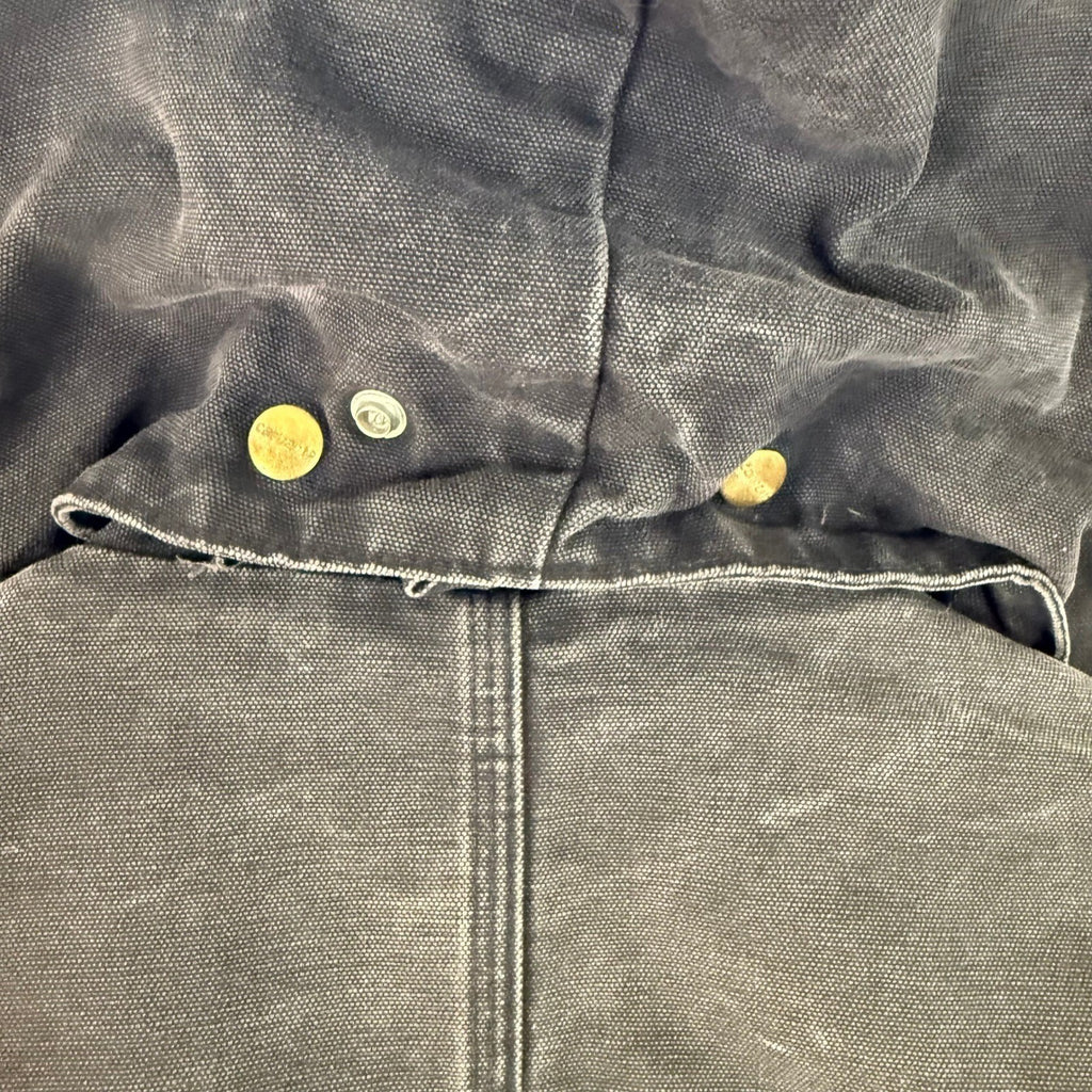 Carhartt Arctic Canvas Jacket Union Workwear C26 MOS Detachable Hood XL