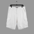 Southpole Mens White Ripstop Cargo Shorts NWT Streetwear Y2K Utility Size 36