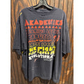Vintage Akademiks Jeanius Level Products TShirt Mens Black Graphic Tee 2XL 26x31