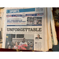 Atlanta Braves 2021 World Series AJC Newspaper Unforgettable November 7 2021 MLB