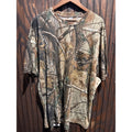 Realtree Camo Pocket T-Shirt Mens 2XL Brown Hardwood Timber Hunting Tee New