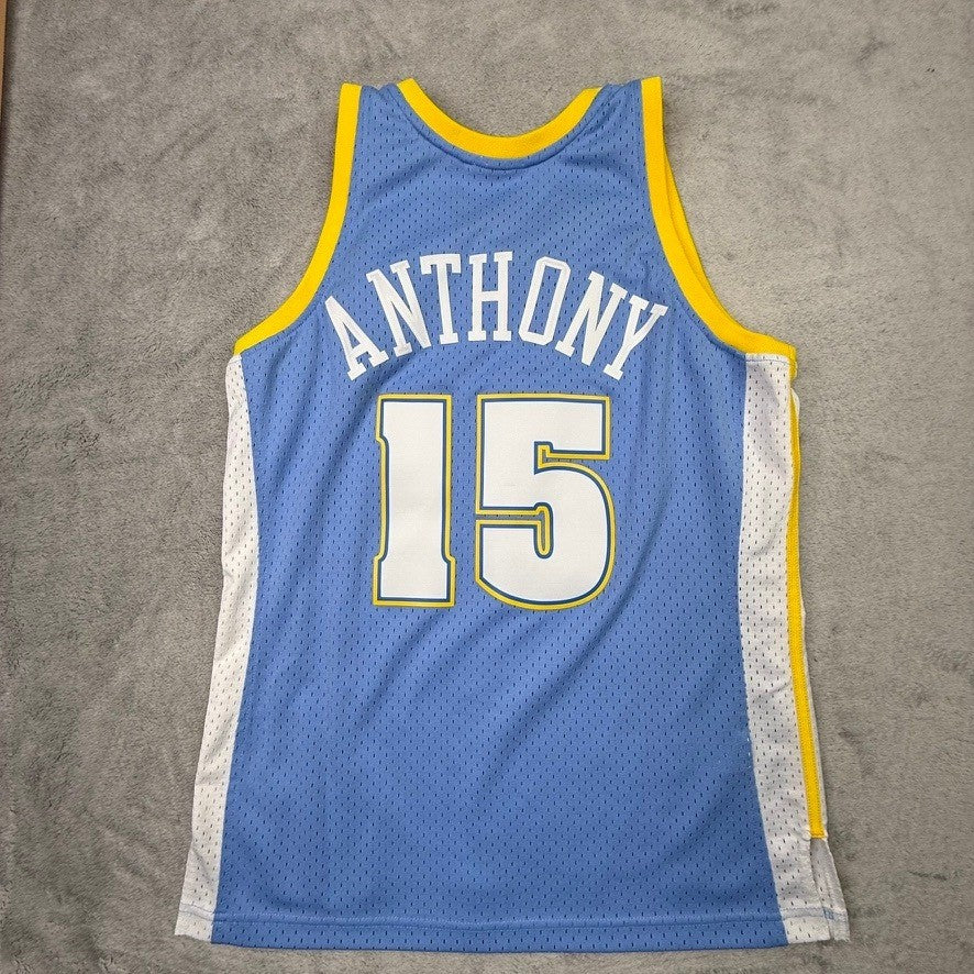 Mitchell Ness Carmelo Anthony Denver Nuggets Hardwood Classics Jersey Size M