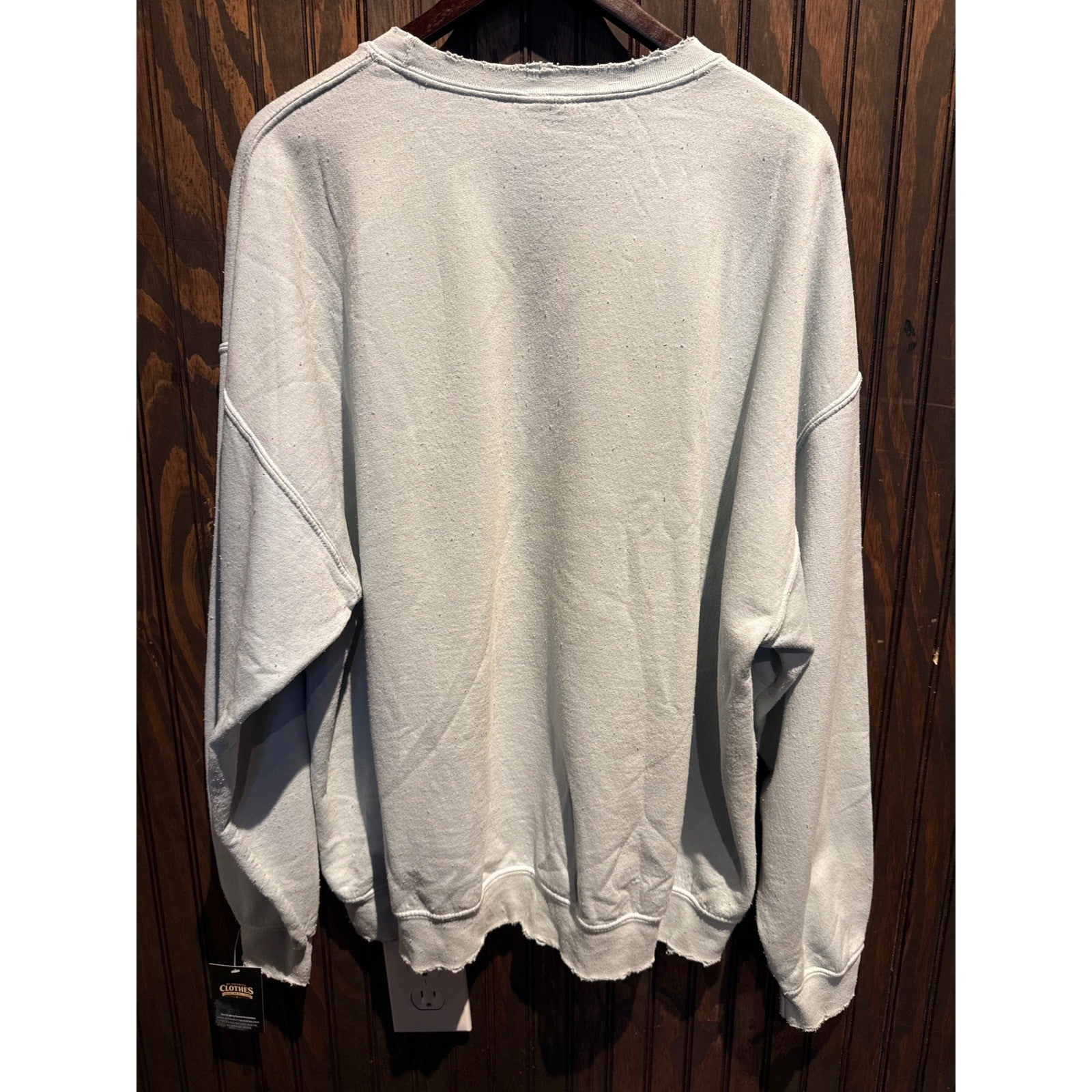 Vintage 1989 Rolling Stones Steel Wheels Tour Sweatshirt Gray Pop Art Tongue L