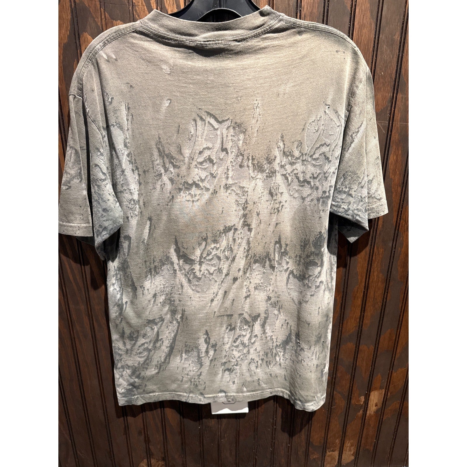 Vintage Star Wars Darth Maul Sith Lord Shirt Gray Acid Wash Episode I Mens M