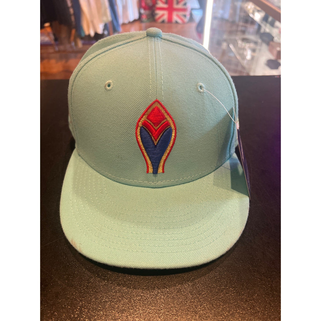 Atlanta Hawks New Era 9FIFTY Snapback Light Blue Red Gold Embroidered NBA Cap