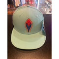 Atlanta Hawks New Era 9FIFTY Snapback Light Blue Red Gold Embroidered NBA Cap