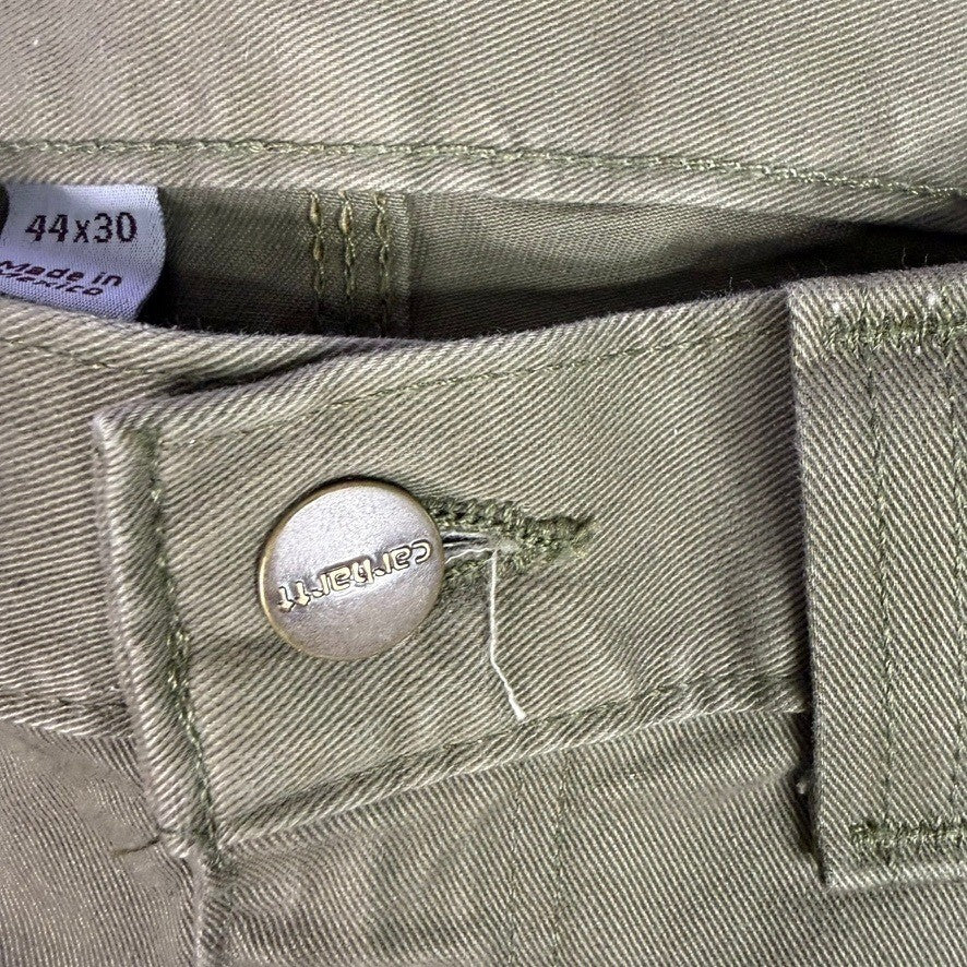 Carhartt Relaxed Fit Work Pants Khaki Mens 44x30 Carpenter Utility
