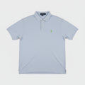 Polo Ralph Lauren Mens XXL Light Blue Short Sleeve Cotton Mesh Polo Shirt