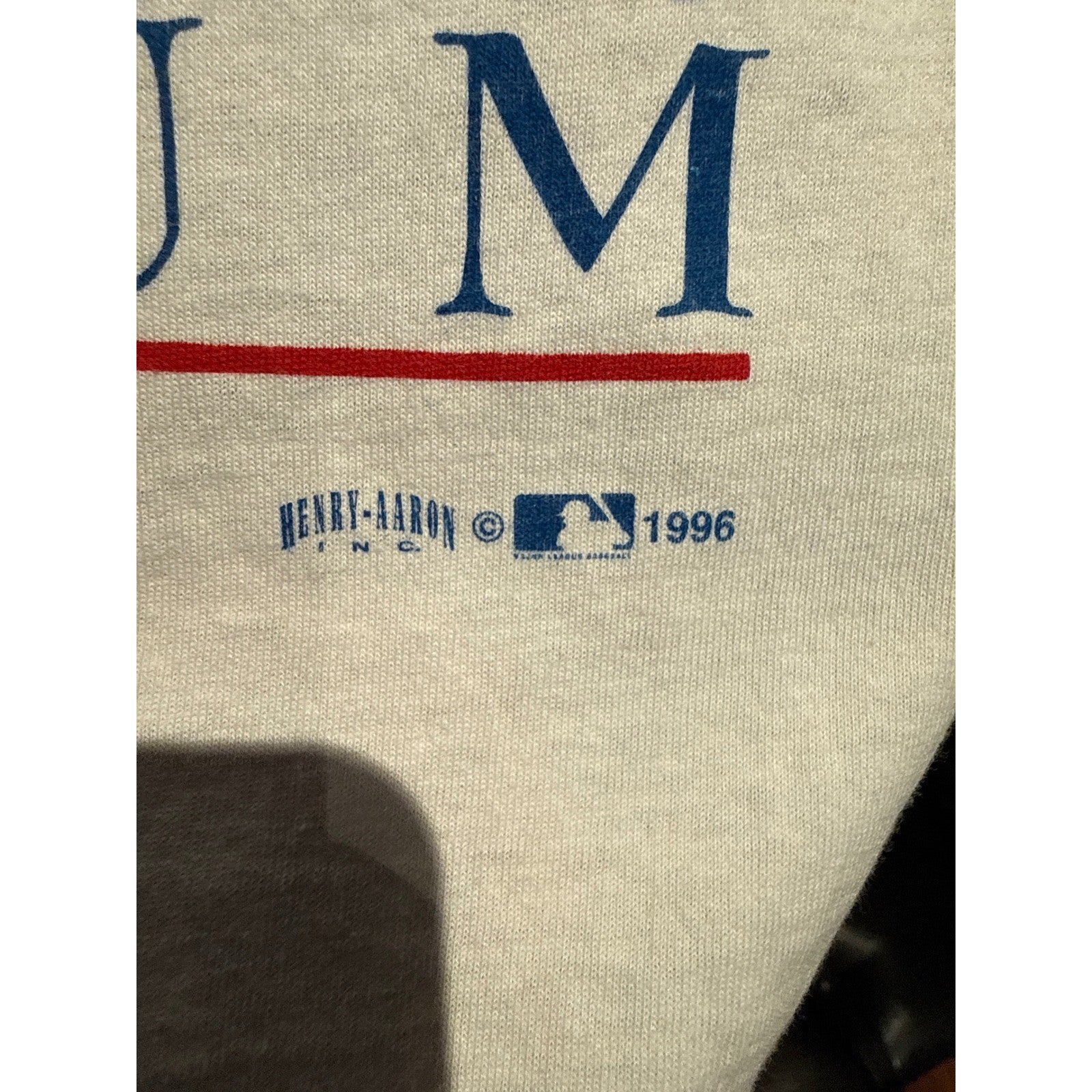 Vintage 1996 Atlanta Braves Farewell Stadium T-Shirt White PowerPro Oneita XL