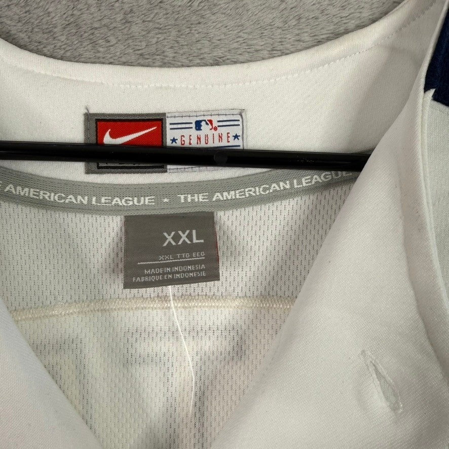 NWT Derek Jeter Yankees Nike MLB Baseball Jersey White XXL American League