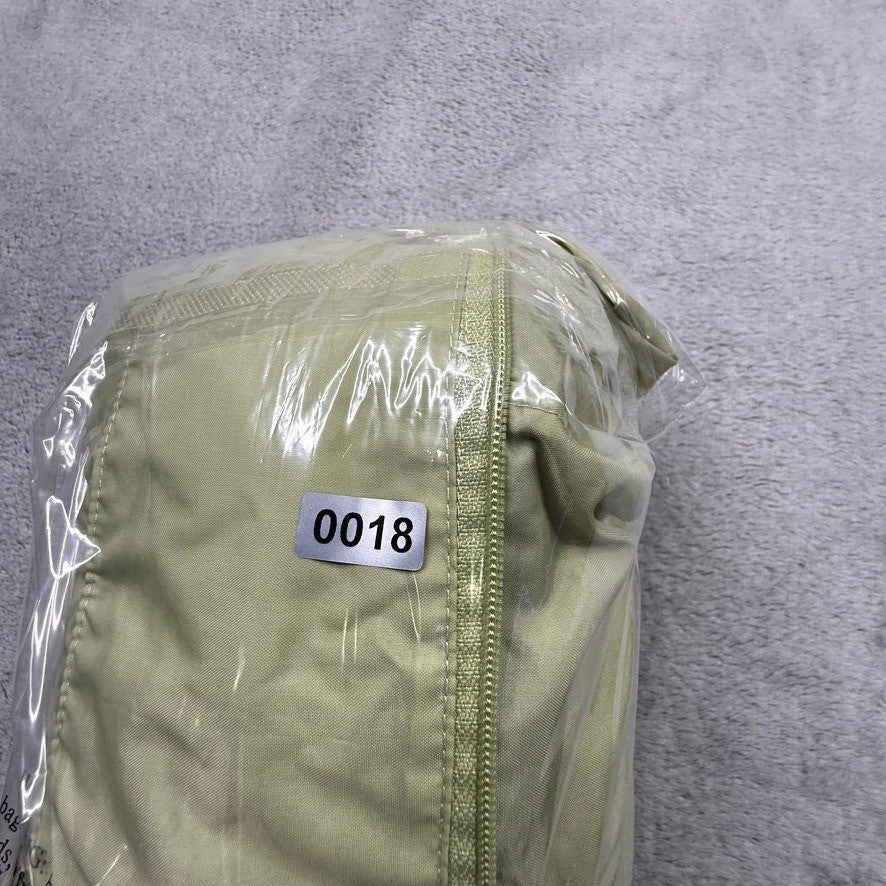 Columbia Women's Lightweight Hooded Windbreaker Jacket Pale Yellow Dark Gray S