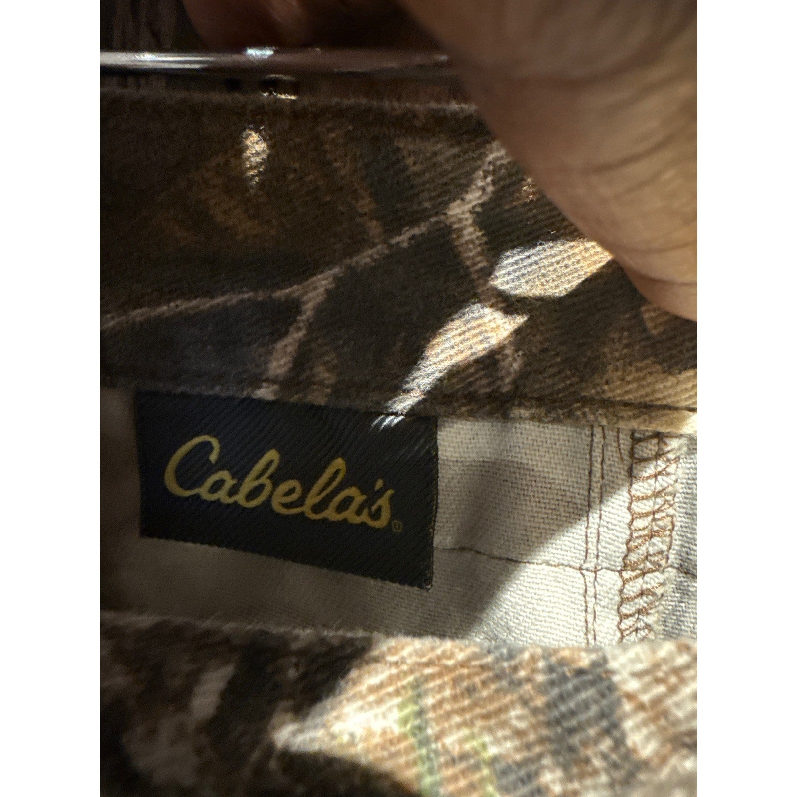 Realtree Camo Pants Woodland Hunting Outdoor Straight Leg Trousers High Rise