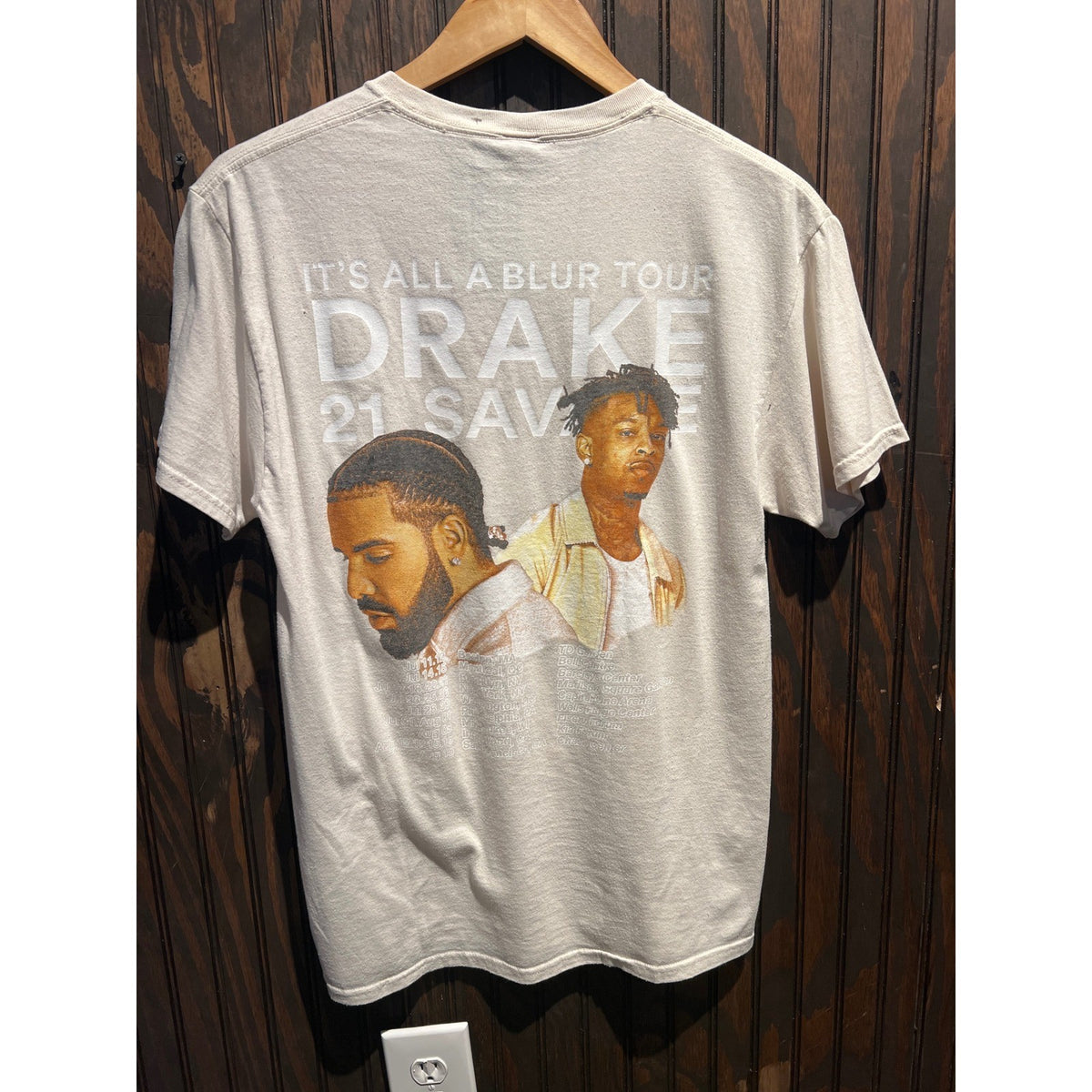 Drake x 21 Savage It's All A Blur Tour  med 20x28
