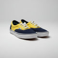 Vans Authentic Suede Canvas Shoes Yellow Navy Blue Sneakers men US 6